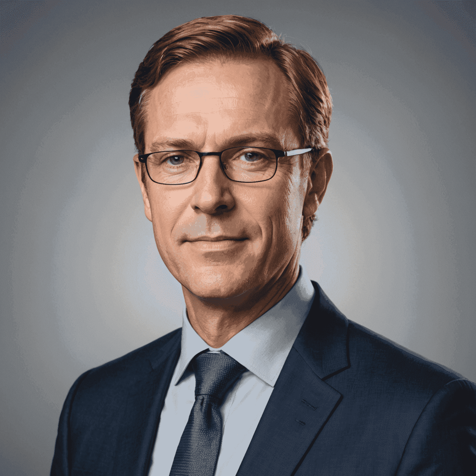 Portret van Jan de Vries, CEO van FutureNest_Invest, een man van middelbare leeftijd met een vriendelijke uitstraling en professionele kleding